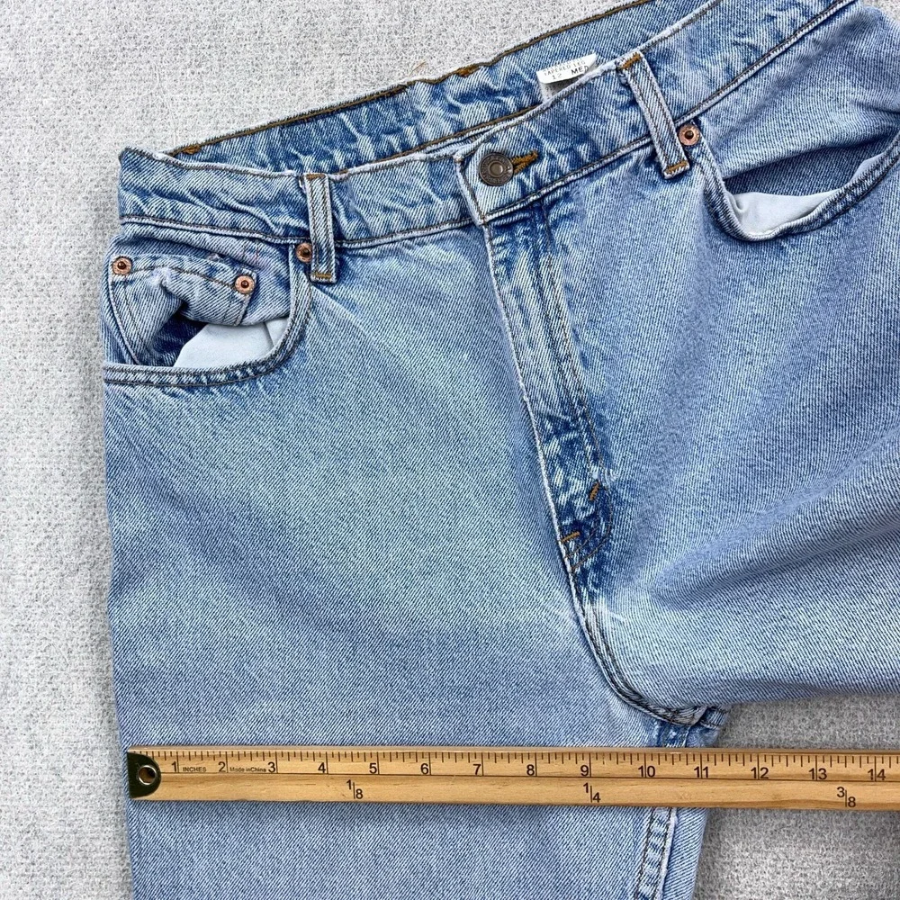 Vintage Levis 551 Jeans Women 12 Relaxed Fit Tapered Leg 90s Baggy 29x29 Mom